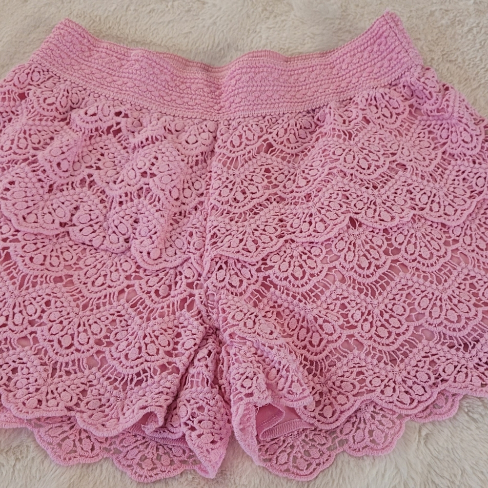 Crochet Lace Shorts